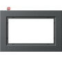 GIR100123 / Abdeckrahmen 1,5f Gira E2 Anthrazit / EAN 4010337881339