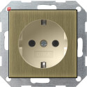 GIR180613 / SCHUKO SRK System 55 Bronze/Cremeweiß /...