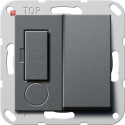 GIR278528 / Fused spur BS 13 A gesch. System 55 Anthrazit...
