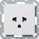 GIR284027 / Steckd. Schutz EURO-US 16 A System 55...