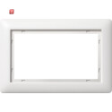GIR100104 / Abdeckrahmen 1,5f Standard 55 Reinweiß...
