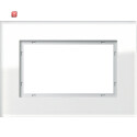 GIR100112 / Abdeckrahmen 1,5f Gira Esprit G Weiß /...
