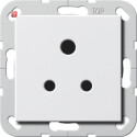 GIR277203 / Steckd. BS Round Pin 5 A SH System 55...