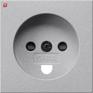 GIR97226 / Abd. Steckd. Dänisch SH System 55 F Alu / EAN 4010337025030