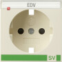 GIR923101 / Abd. SCHUKO BSF + SH SV System 55 Cremeweiß / EAN 4010337025467