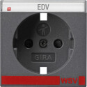 GIR923228 / Abd. SCHUKO BSF + SH WSV System 55 Anthrazit...