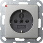 GIR453600 / SCHUKO SH System 55 Edelstahl / EAN 4010337021902