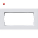 GIR1002225 / Abdeckrahmen 2f o.M. flach Gira E2...