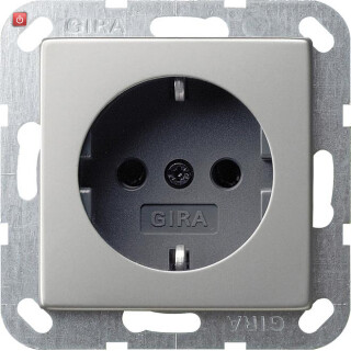 GIR188600 / SCHUKO System 55 Edelstahl / EAN 4010337021872