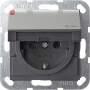 GIR454600 / SCHUKO KD System 55 Edelstahl / EAN 4010337021490