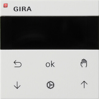 GIR536627 / S3000 Jal.- + Schaltuhr Display System 55 Reinweiß m / EAN 4010337027461