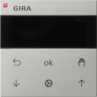 GIR5366600 / S3000 Jal.- + Schaltuhr Display System 55 Edelstahl(lack.) / EAN 4010337027485