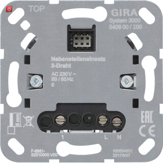 GIR540900 / S3000 Nebenst.eins. 3-Draht Einsatz / EAN 4010337048329