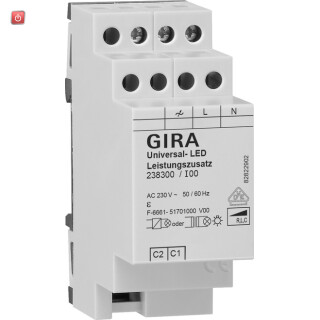 GIR238300 / S3000 Uni-LED-Lstg.zusatz REG Elektronik / EAN 4010337031383