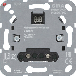 GIR540800 / S3000 Nebenst.eins. 2-Draht Einsatz / EAN 4010337048312