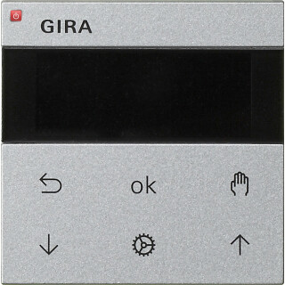 GIR536626 / S3000 Jal.- + Schaltuhr Display System 55 F Alu / EAN 4010337027454