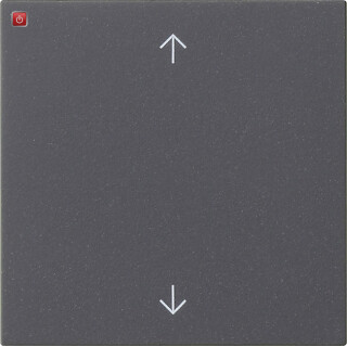GIR536128 / S3000 Bedienaufs. Pfeile System 55 Anthrazit / EAN 4010337027317
