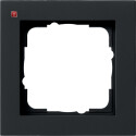 GIR21109 / Abdeckrahmen 1f Gira E2 Schwarz m / EAN...