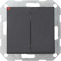 GIR286028 / Tastschalter Serien gerade System 55 Anthrazit / EAN 4010337029397