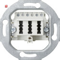 GIR3302 / TAE-Anschlussdose TAE 3 x 6 NFN Einsatz...