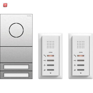 GIR2407000 / ZFH-Paket Audio System 106 Edelstahl / EAN 4010337033936