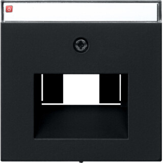 GIR284005 / Abd. BSF UAE/IAE + Netzwerk System 55 Schwarz m / EAN 4010337036555