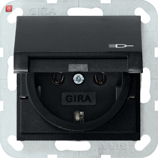 GIR454005 / SCHUKO KD System 55 Schwarz m / EAN 4010337037583
