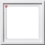 GIR131103 / Montageadapter 1f Gira E2 Reinweiß / EAN 4010337073024