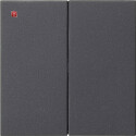 GIR536228 / S3000 Bedienaufs. 2f System 55 Anthrazit /...