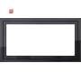 GIR131205 / Montageadapter 2f Gira E2 Schwarz / EAN 4010337072966