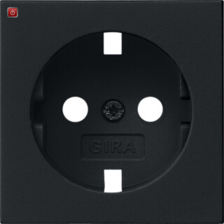 GIR920005 / Abd. SCHUKO System 55 Schwarz m / EAN 4010337073581