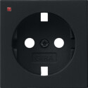 GIR920005 / Abd. SCHUKO System 55 Schwarz m / EAN...