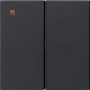 GIR5362005 / S3000 Bedienaufs. 2f System 55 Schwarz m / EAN 4010337063919