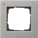GIR211335 / Abdeckrahmen 1f flach Gira E2 Edelstahl / EAN...