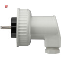 GIR2031 / SCHUKO-Stecker WD AP Grau / EAN 4010337020318