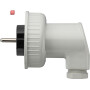 GIR2031 / SCHUKO-Stecker WD AP Grau / EAN 4010337020318