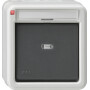 GIR10631 / Wippschalter AusWe BSF WD AP Grau / EAN 4010337106319