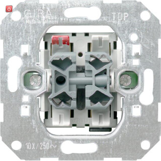 GIR15900 / Wipp Jalousie Schalter Einsatz Wippschalter, 015900 / EAN 4010337159001