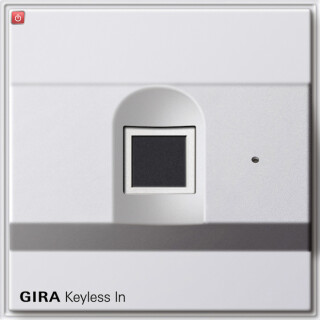 GIR261766 / Gira Keyless In Fingerprint-Leseeinheit Gira TX_44 Reinweiß / EAN 4010337035633