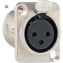 GIR3600 / XLR D-Serie Flanschbuchse 3-p Zubehör /...