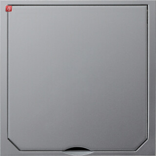 GIR11820 / Fußbodenleergehäuse UP KD Zubehör Edelstahloptik m / EAN 4010337118206