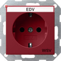 GIR47402 / SCHUKO BSF WSV System 55 Rot / EAN 4010337474029