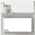 GIR69766 / Adapterrahmen KD Schloss gleich + BSF Gira...
