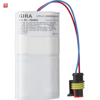 GIR94800 / Batteriepack 14,4 V Lithium Funk Alarm / EAN 4010337948001