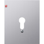 GIR9830 / Metallabd. o.Symbole WG AP Aluminium / EAN 4010337098300