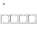 GIR21429 / Abdeckrahmen 4-fach E2 reinweiss...