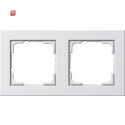 GIR21229 / Abdeckrahmen 2-fach E2 reinweiss...