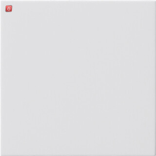 GIR810803 / Blindabd. o.Tragring System 55 Reinweiß / EAN 4010337031697