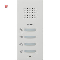 GIR125027 / Wohnungsstation AP System 55 Reinweiß m...