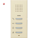 GIR125001 / Wohnungsstation AP System 55 Cremeweiß...